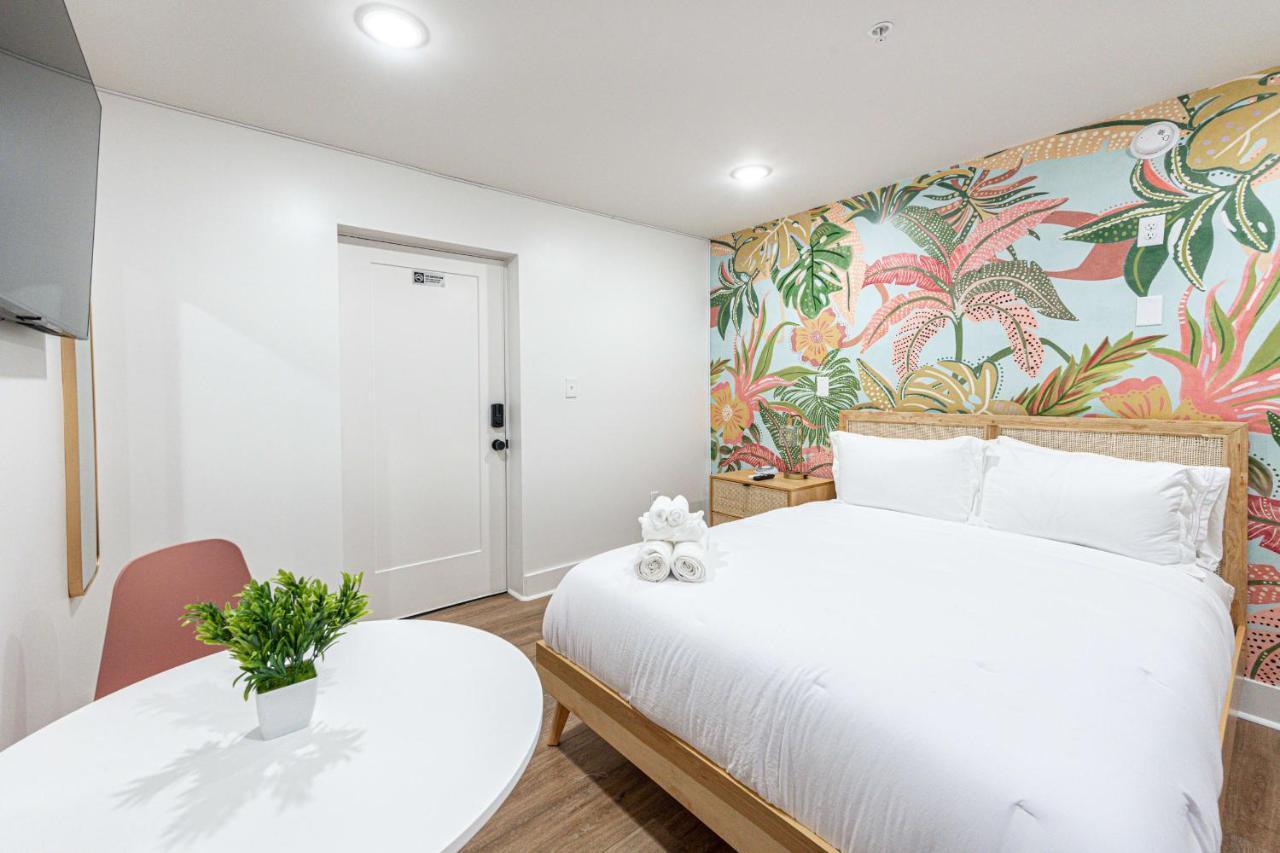 Pastel Tropics Studio Apartment Galveston Dış mekan fotoğraf